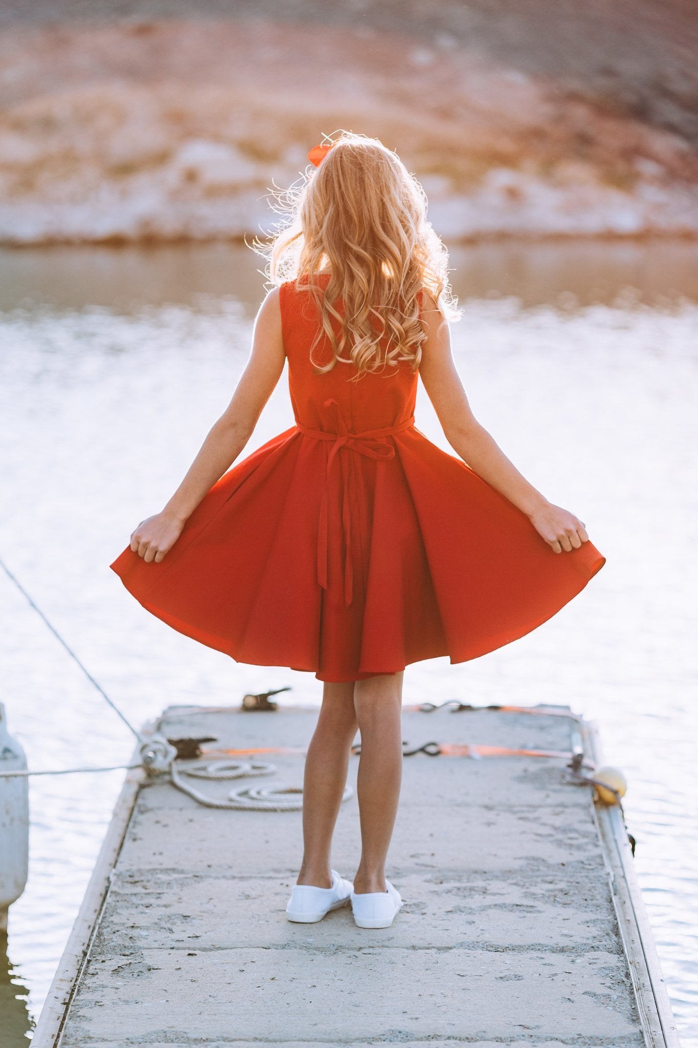 Party Time Dress in Red