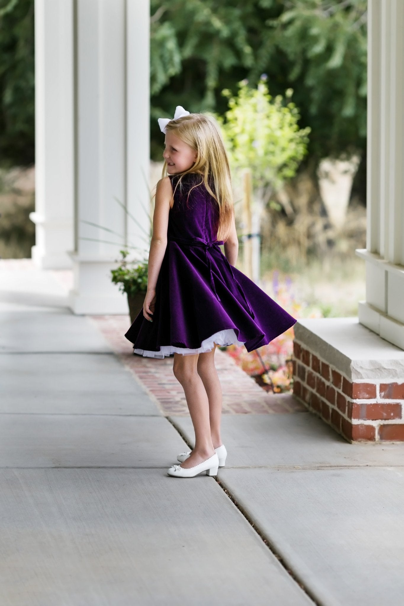 Special Occasion Dress in Purple Velvet is the perfect for any occasion Classic Girl Special Occasion Dress in Purple Velvet is the perfect for any occasion Classic Girl