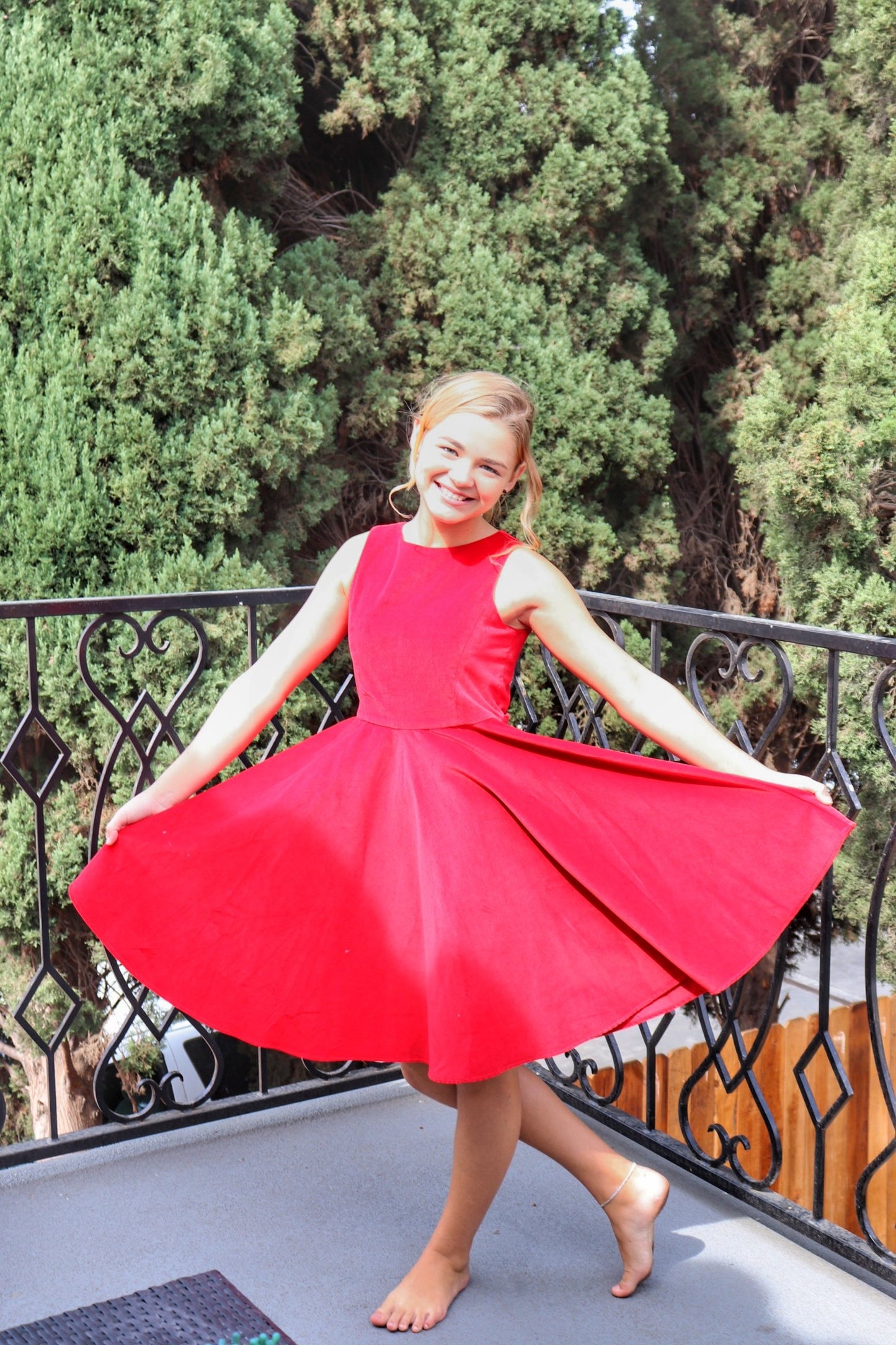 Special Occasion Velvet Dress in Black