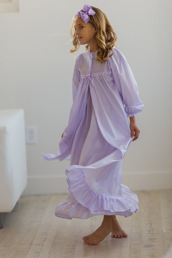 Girls Clara Nightgown - Traditional Peignoir Set – Classic Girl