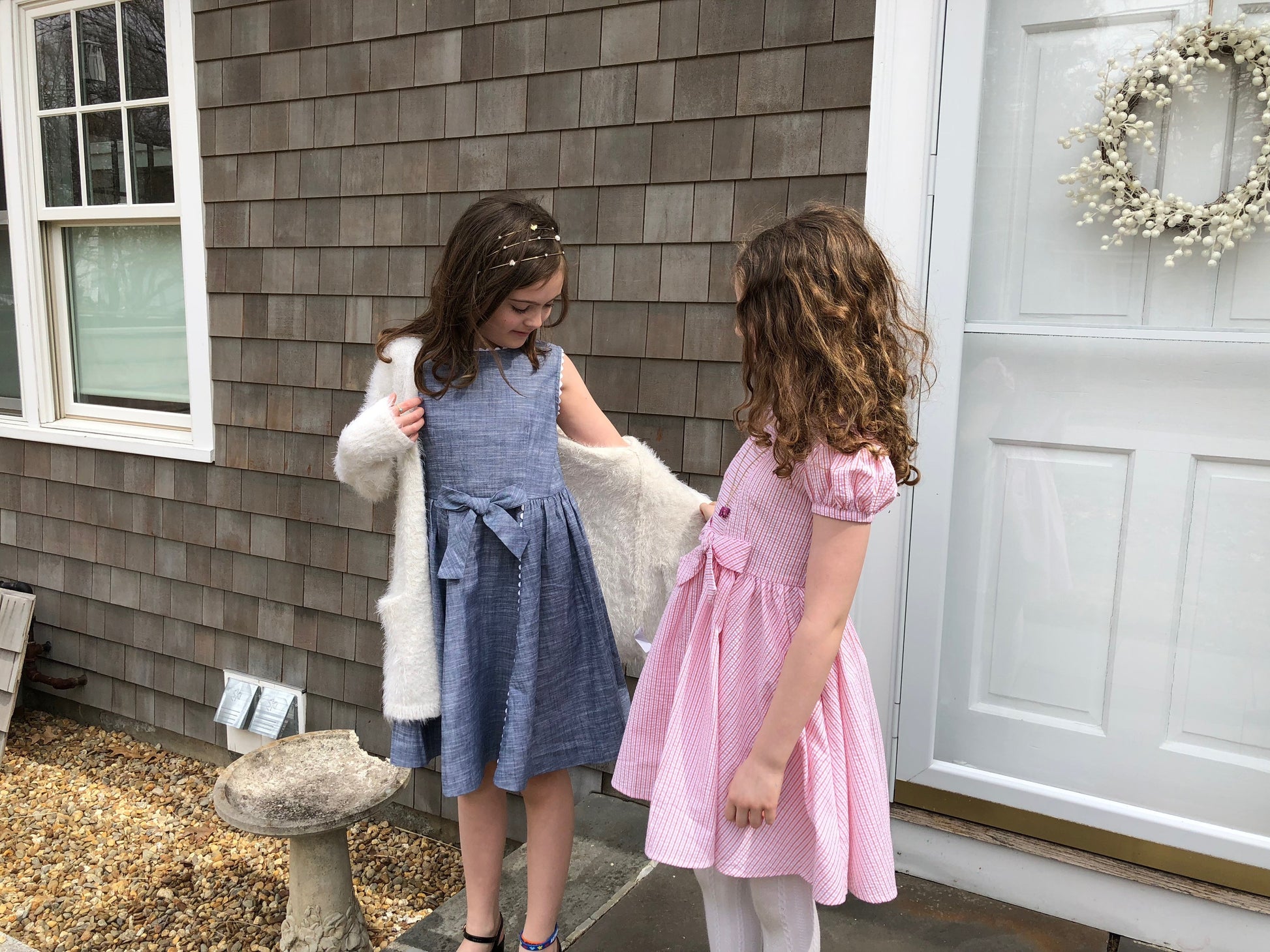 Chambray Dress, Walk on the Beach Dress Classic Girl Chambray Dress, Walk on the Beach Dress Classic Girl