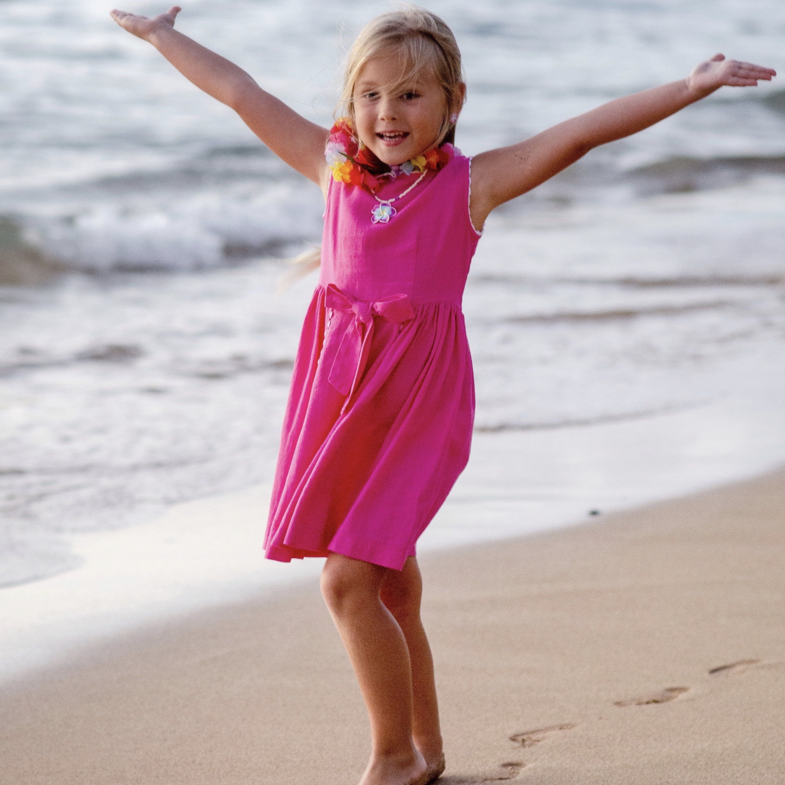 Pink 2024 beach dress