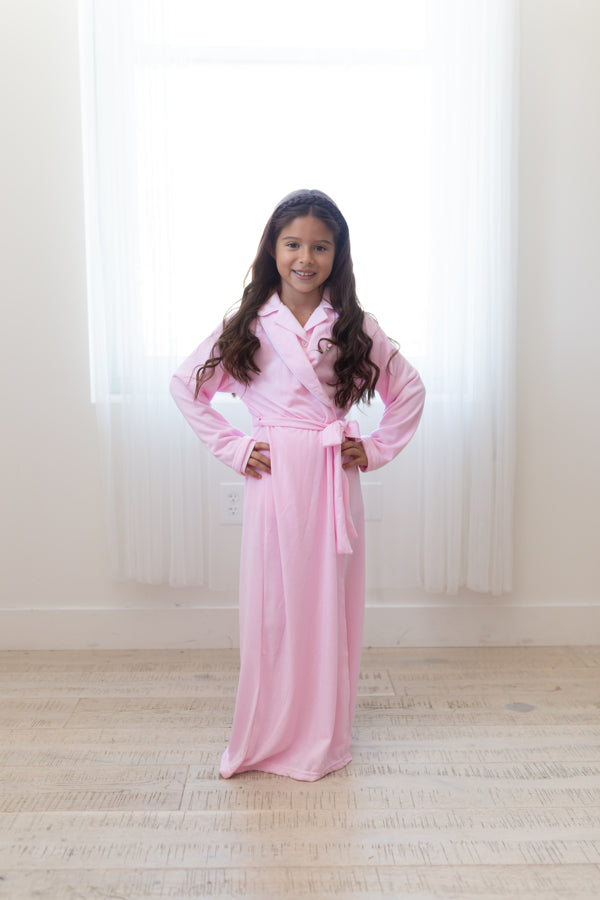 Girl's Robe in Pink offered by Classic Girl Clothing