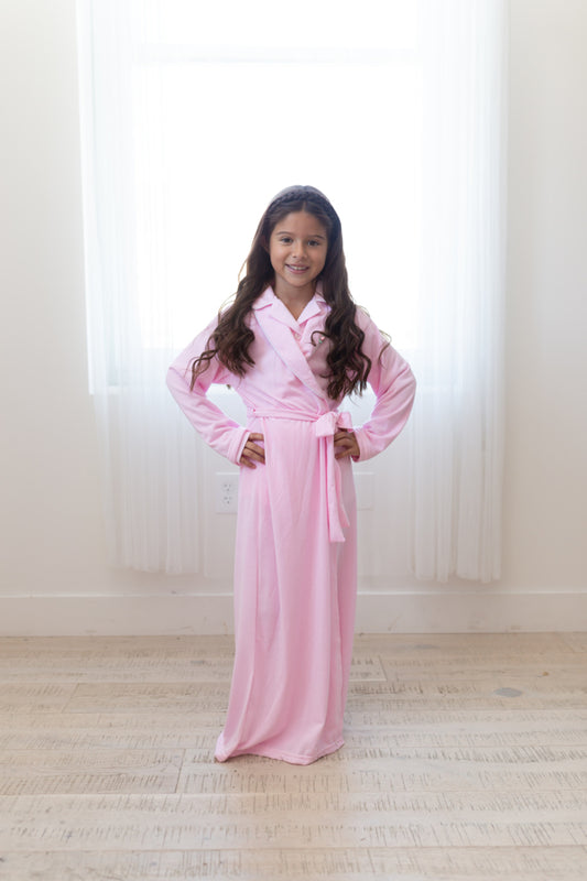 Girl's Robe in Pink