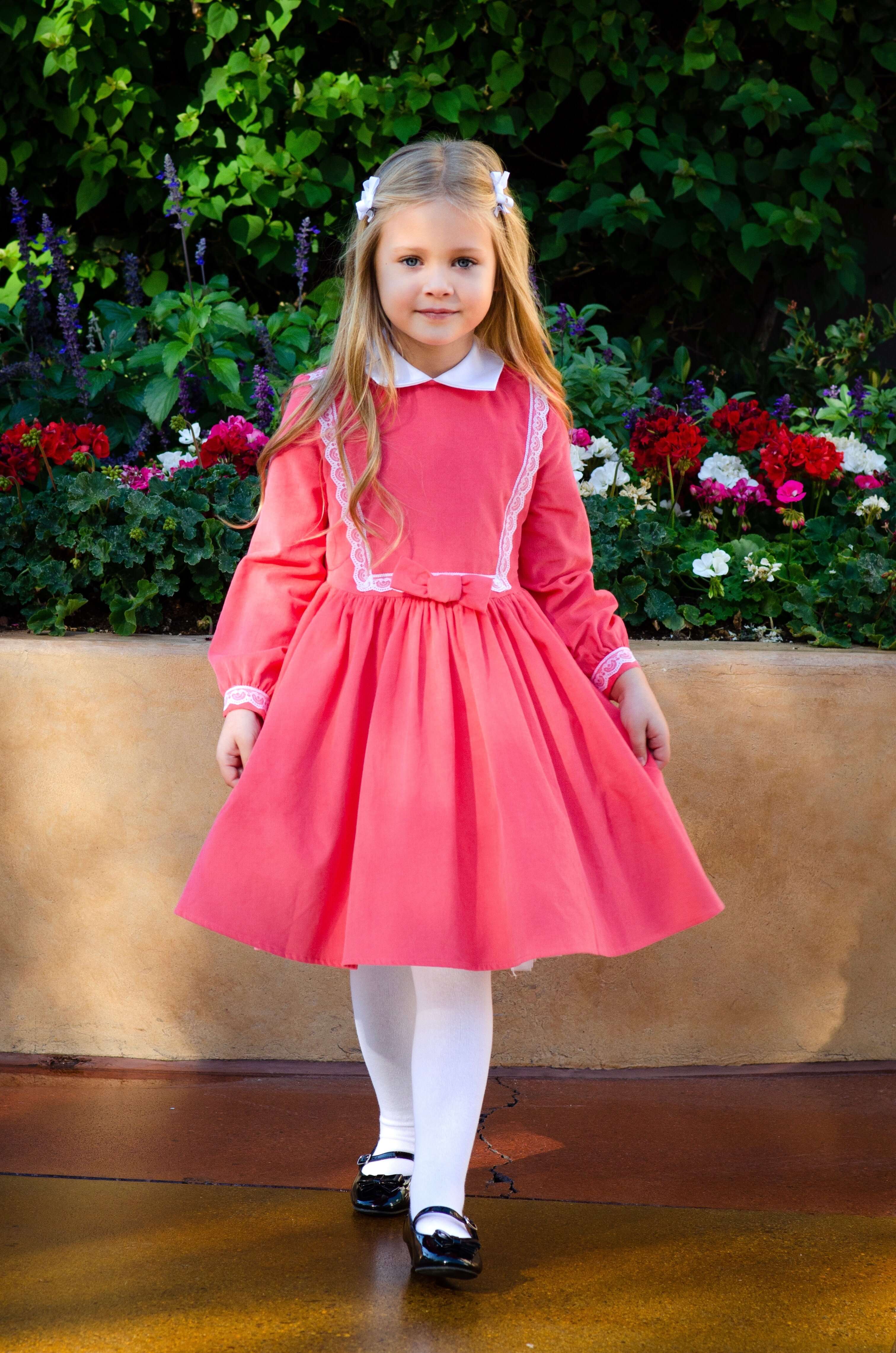 Little girl hot sale corduroy dresses